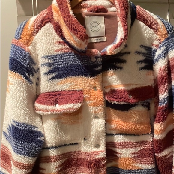 Aztec Sherpa Patterned Jacket - Picture 3 of 4